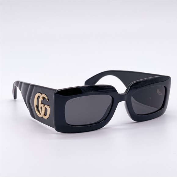 Brand New Gucci Marmont GG0811S Black Sunglasses $450 - Picture 4 of 9